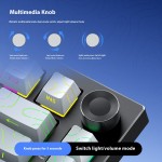 Mechanical Keyboard Factory - Dark F75PRO 98 Keys Three Mode Wired