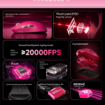 Gaming Mouse Manufacturer - EWEADN S7 Tri Mode Ultra Lightweight PAW3950