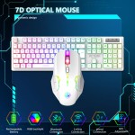 Keyboard Mouse Combo Factory - PCTENK XD82R Wireless Mini Rainbow