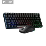 Keyboard Mouse Combo Factory - New Arrival USB Backlit Mini Dual Mode