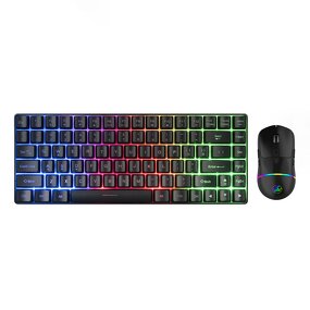 Keyboard Mouse Combo Factory - Wireless Mini RGB LED 10000 DPI