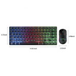 Keyboard Mouse Combo Factory - Wireless Mini RGB LED 10000 DPI