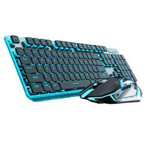 Keyboard Mouse Combo Manufacturer - USB Wireless Pink Punk Mechanical