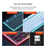 Keyboard Mouse Combo Factory - Ultra Thin 2.4Ghz Slim RGB Rechargeable