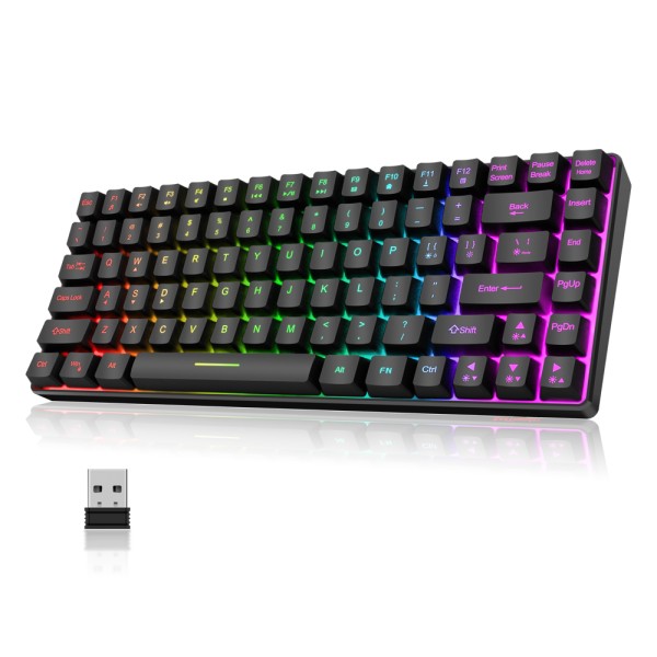 Gaming Keyboard Manufacturer - Anti Ghost Membrane Dual Wireless