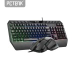 Gaming Keyboard Manufacturer - Rainbow Backlit Wired Brown Axis Pink