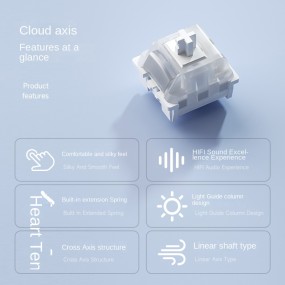 Mechanical Keyboard Factory - Weikav Flow Cloud Axis HIFI Linear