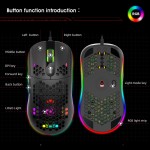 Gaming Mouse Supplier - HXSJ New Arrival 8000DPI
