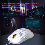 Gaming Mouse Supplier - HXSJ New Arrival 8000DPI