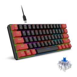 Gaming Keyboard Supplier - HXSJ 60% Wired Mini