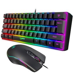 Gaming Combo Manufacturer - HXSJ 61 Keys Wired USB