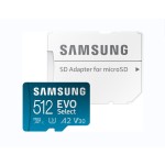 MicroSDXC Card Manufacturer - Samsung EVO Select 256GB U3