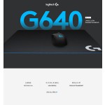 Gaming Mouse Pad Manufacturer - Logitech G640 Large Cloth 460x400mm