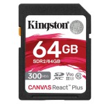 SD Memory Card Factory - Kingston Canvas React 128GB C10