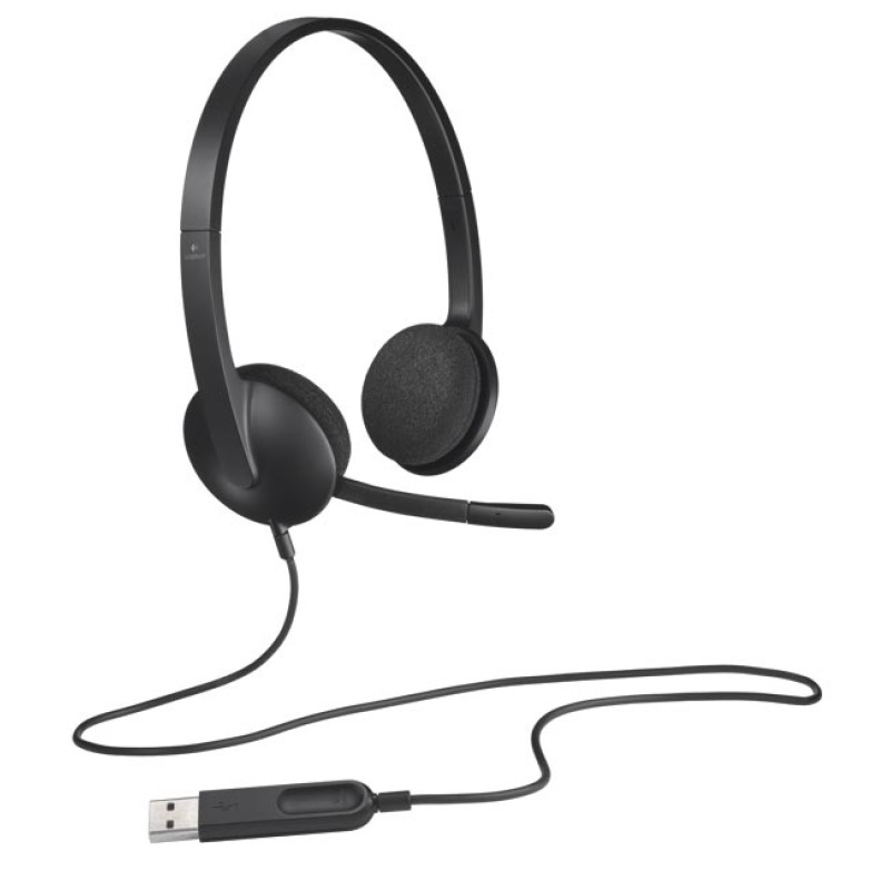 Computer Headset Manufacturer - Logitech H340 Stereo USB