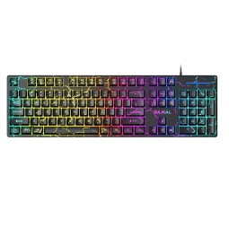 Keyboard Factory - Ergonomic 104-Key RGB