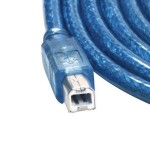 Printer Cable Factory - Square Port Transparent