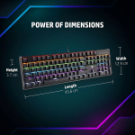 Mechanical Keyboard Factory - HP GK100F Wired 87