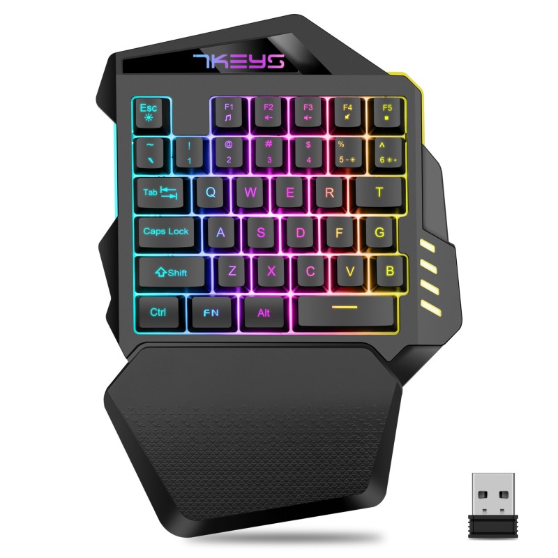 Wireless Keyboard Supplier - Single Handed Gaming