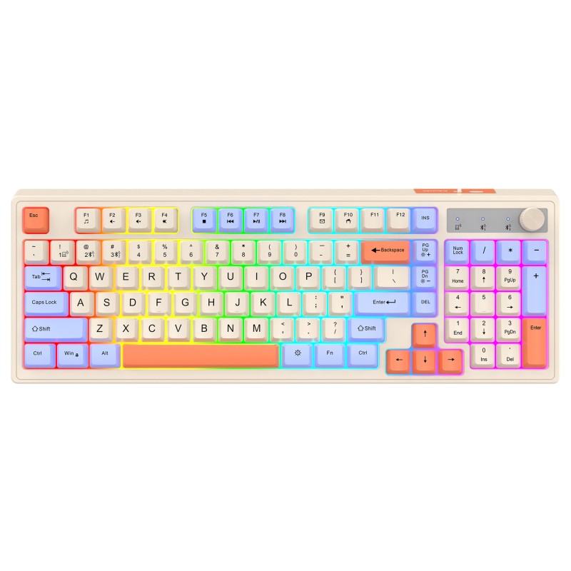 Wireless Keyboard Manufacturer - 2.4G BT Dual-mode