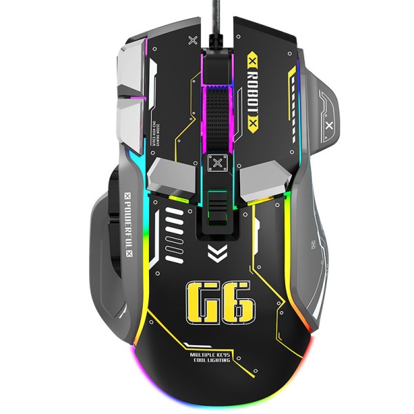 Gaming Mouse Factory - Wholesale G6 Programmable RGB