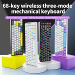 Mechanical Keyboard Manufacturer - AK68 Tri Mode Wireless PBT