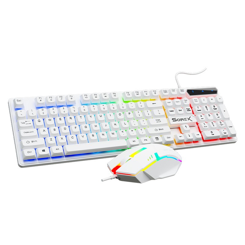 Keyboard Mouse Combo Manufacturer - Ergonomic Full Size RGB