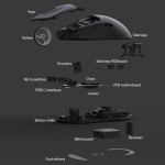 Gaming Mouse Factory - Hot Selling PAW3395 Wireless