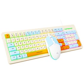 Keyboard Mouse Combo Manufacturer - Hot Sale ABS Sanpin RGB