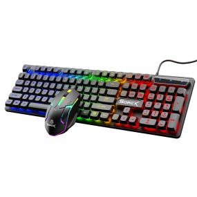 Gaming Keyboard Factory - Top Selling KM2025 Rainbow Waterproof