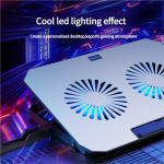 Laptop Cooler Factory - N22 Hot Sale Dual Silent LED