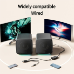 USB Speaker Manufacturer - Compact E 1078 RGB Light