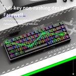 Wired Keyboard Factory - High Quality 68 Key USB Backlight