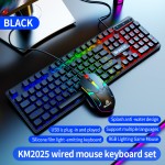 Gaming Keyboard Factory - Top Selling KM2025 Rainbow Waterproof