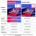 Laptop Cooling Bracket Factory - Q3 Adjustable 6 Level 6 Fan