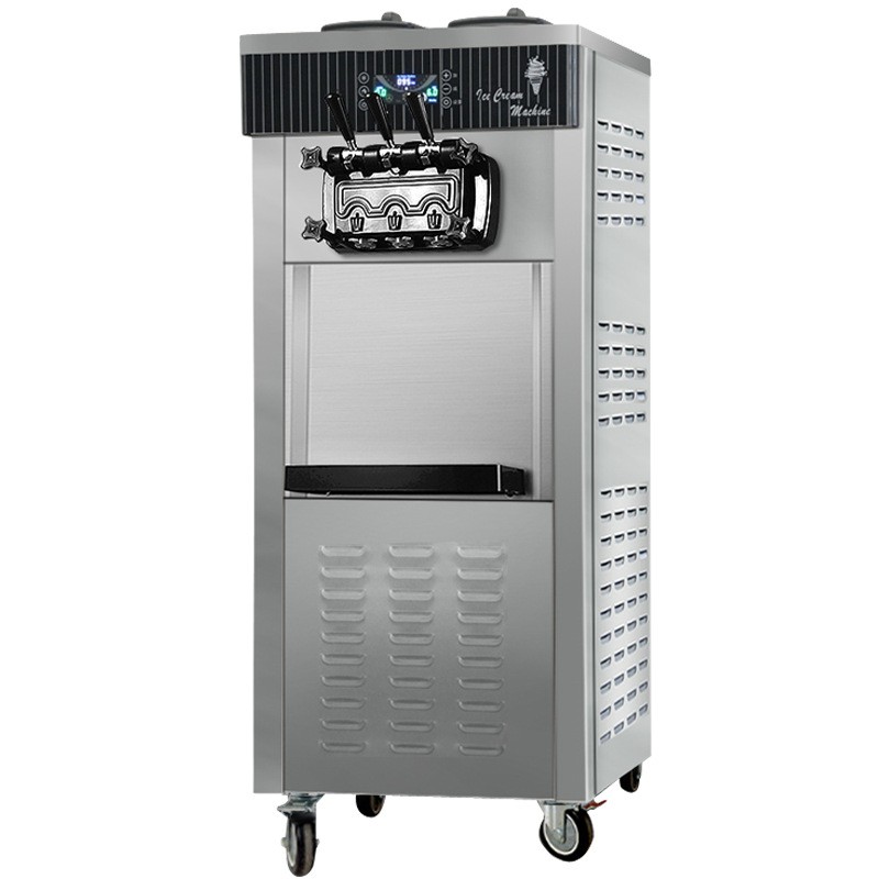 Commercial Fully Automatic Vertical Sundae Ice Cream Cone Machine Electric for Cross-Border Wholesale Soft Ice Cream Machine