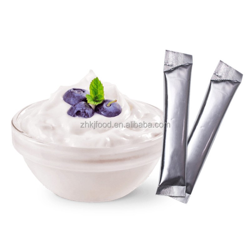 Commercial Solidified High Viscosity Yogurt Fermentation Strain Packaged in a Bag for Children