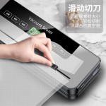 小型商用及家用小型真空封口机，用于食品保鲜及塑料包装的自动切割