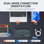 Mini Keyboard Supplier - OEM New Transparent Dual