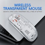 Transparent Mouse Factory - New Arrival Rechargeable