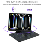 iPad Case Supplier - 360 Rotating Keyboard Case