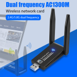 Wireless Adapter Supplier - USB WiFi Dongle 1300Mbps