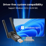WiFi Adapter Supplier - 900Mbps 2-in-1 USB WiFi