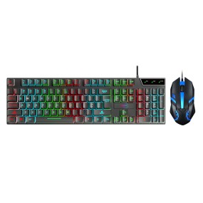 Keyboard Mouse Combo Factory - New Full Size RGB Wired