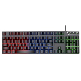 Gaming Keyboard Factory - Hot Sale RGB Backlit Metal Plate