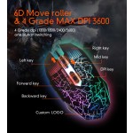 Gaming Combo Factory - 4 in 1 RGB Keyboard Mouse Headphone