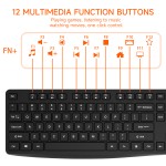 Keyboard Mouse Combo Manufacturer - Umila Slim Wireless Compact