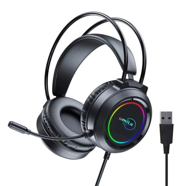 Gaming Headset Factory - RGB Over Ear Built In Mic