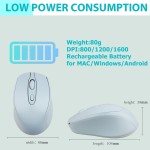 Wireless Mouse Manufacturer - Ergonomic 2.4G 1600 DPI AAA