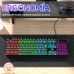 Gaming Keyboard Factory - SC715 Spanish RGB Wired Custom Logo